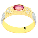 Anel de formatura em ouro 18k - Linda